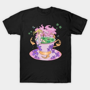 Kawaii Anime Girl Magic Tea T-Shirt